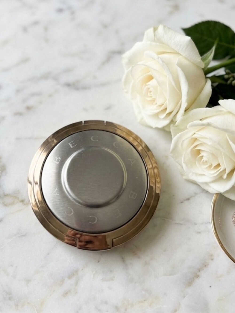 BECCA Shimmering Skin Perfector Pressed Highlighter Gold Lava ☆RARE☆| Read Below